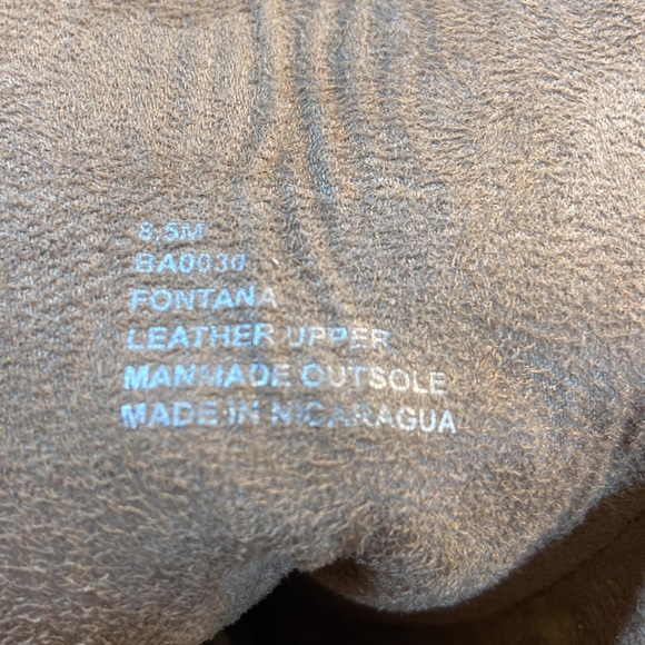 MIA Fontana Suede Lace Up Boots. New. Olive Green. Size 8.5. Side Zipper. - Picture 12 of 13